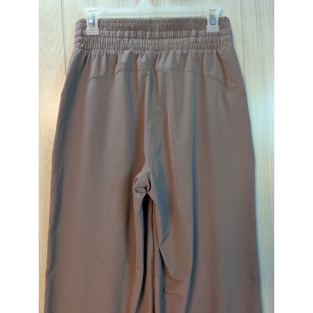 SPANX On the Move Cropped Wide-Leg Pant Smoke Brown Small Out Of Office Lounge - Picture 5 of 9